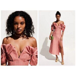 open lace back dress NYMERIA GOWN